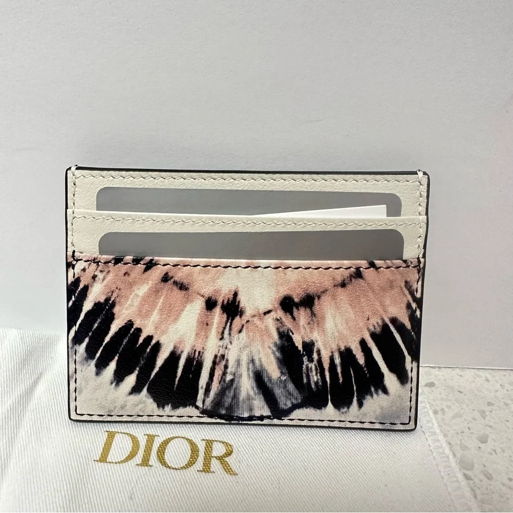 Limited Edition Dior Tie Dye Card Holder