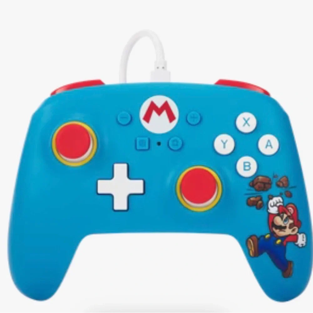 PowerA Wired Controller for Nintendo Switch - Brick Breaker Mario