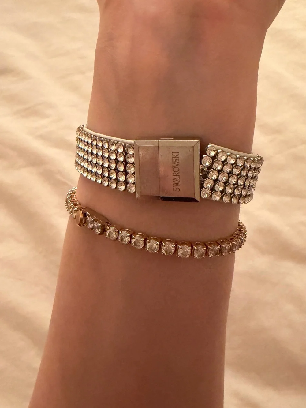 Swarovski sparkling watch