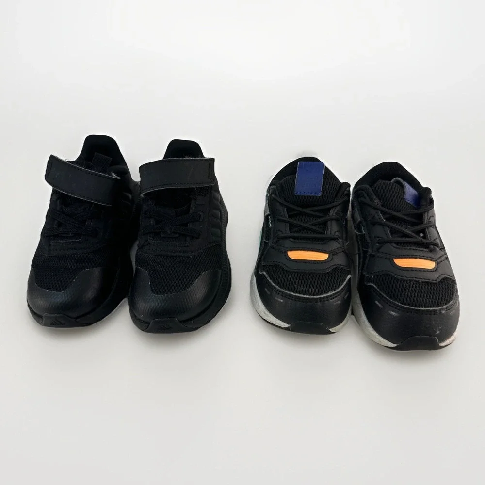 Lot 4 Toddler Shoes Nike Adidas Puma Old Navy Sizes 22 23 23.5 7 Used