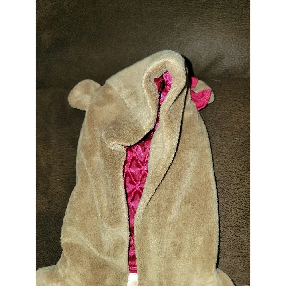 Gymboree pups and kisses‎ fuzzy vest with ears size 2t 3t