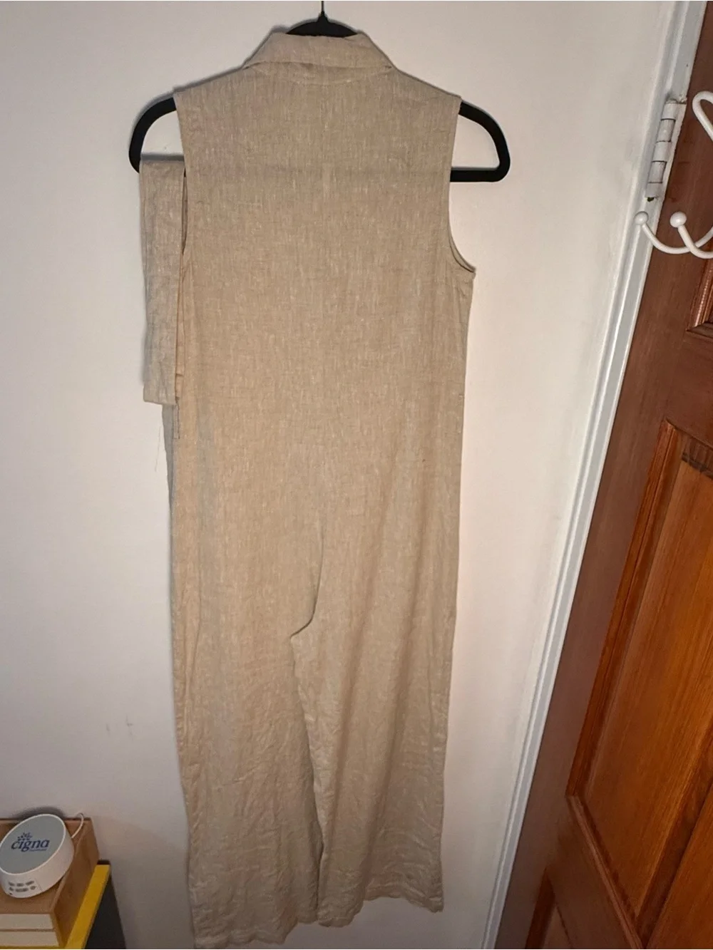 Mango linen sleeveless