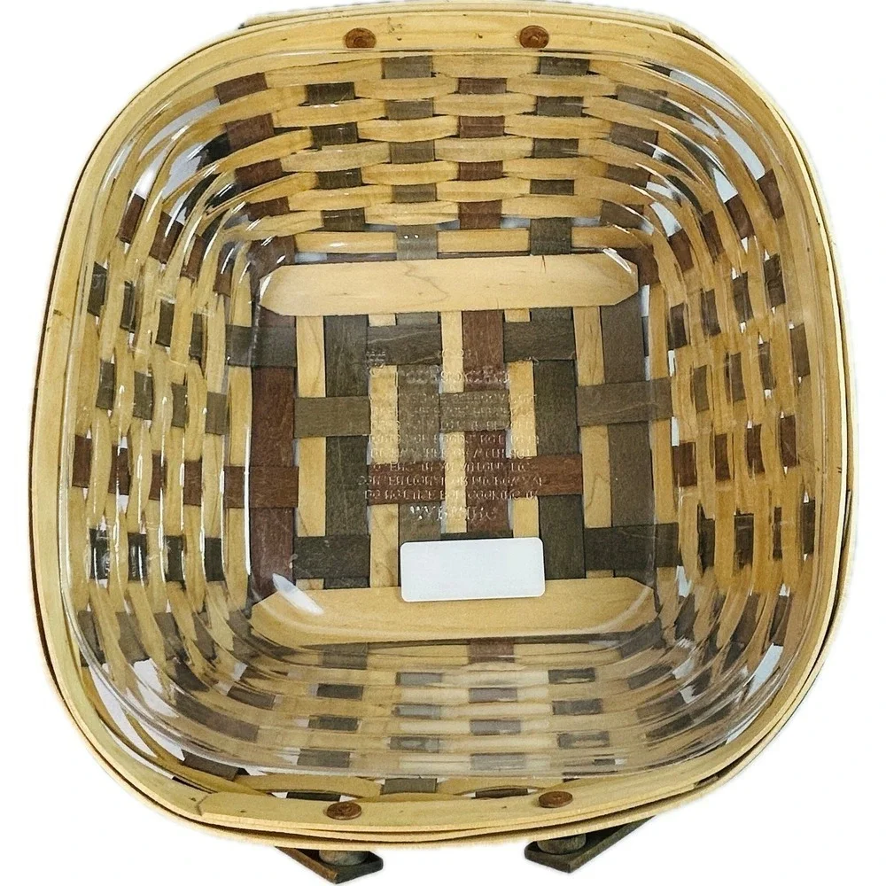 Longaberger inside woven plastic