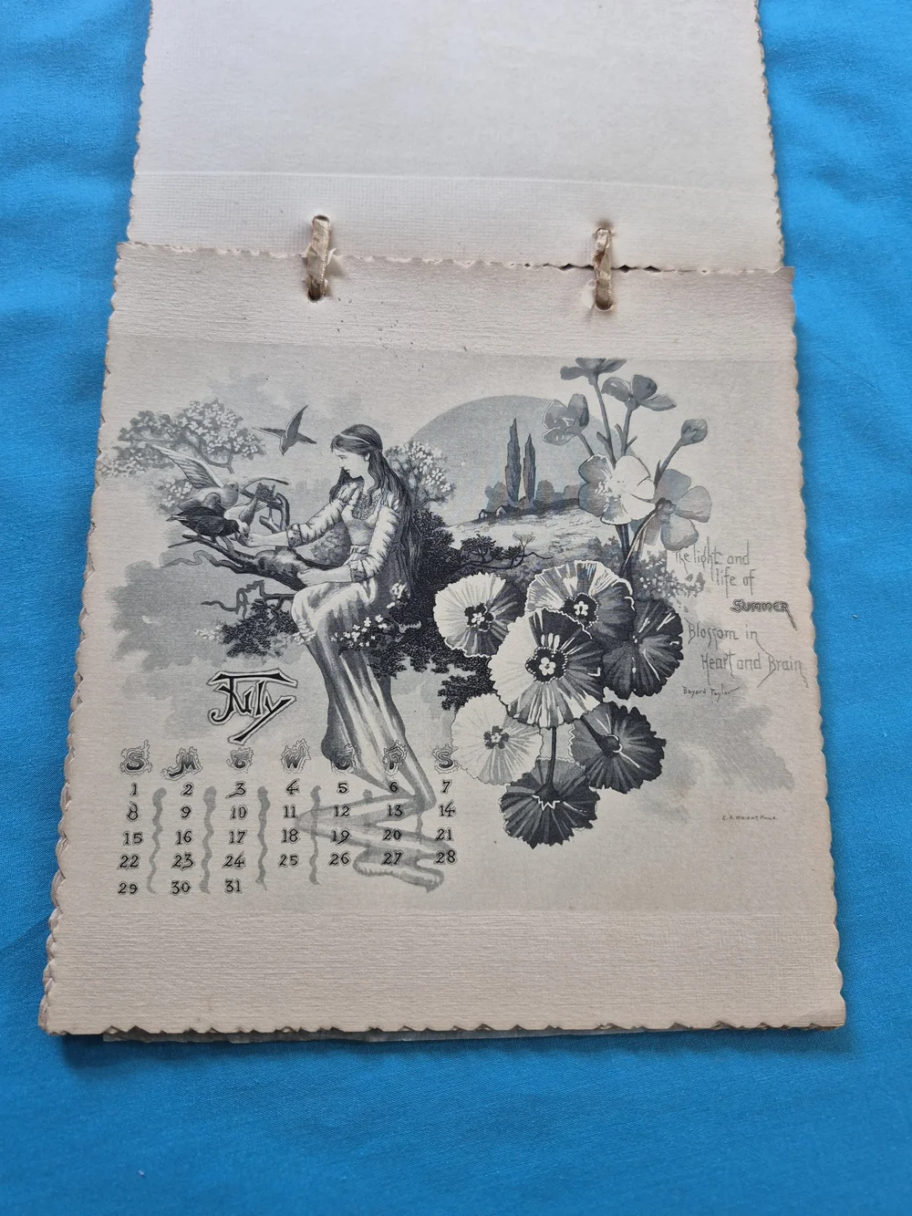 E.A. Wright antique 1888