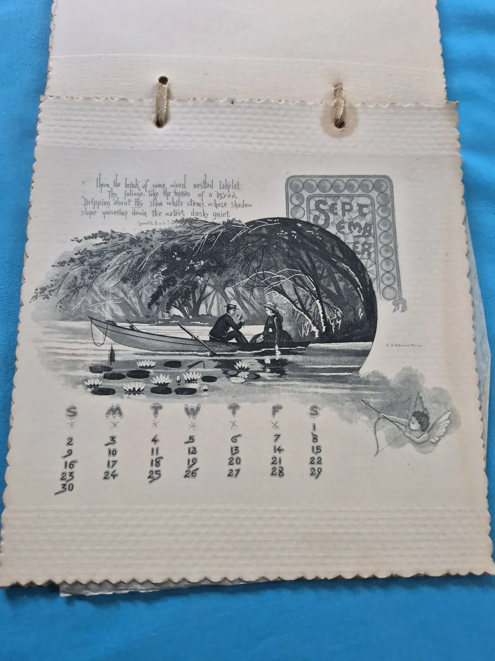 E.A. Wright antique 1888