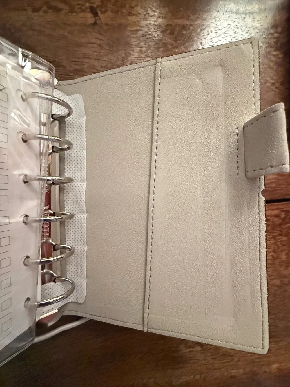 Filofax Brown “Domino” Pocket Planner/Organizer