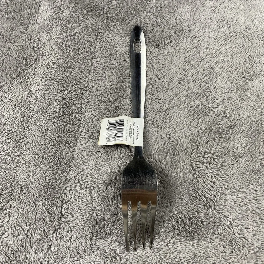 Stainless Steel‎ Large Serving Fork Hanging Handle 9
