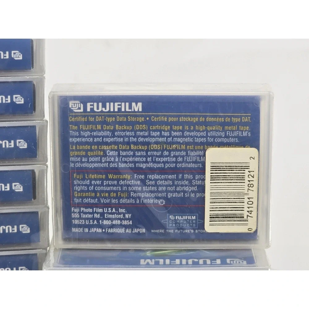 9 Fujifilm 125M‎ & 4 120M DDS3 4mm Data Tape Digital Data Storage DDS3 Bundle