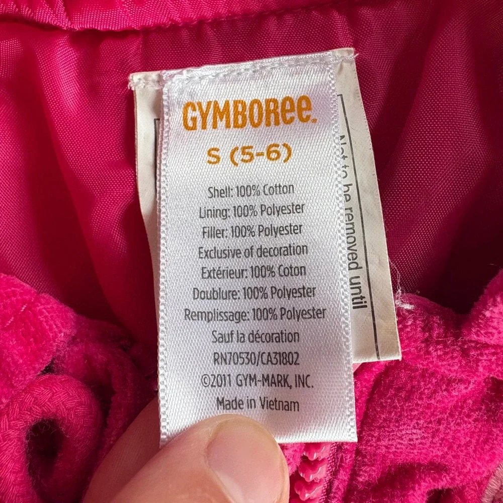 Gymboree jacket size