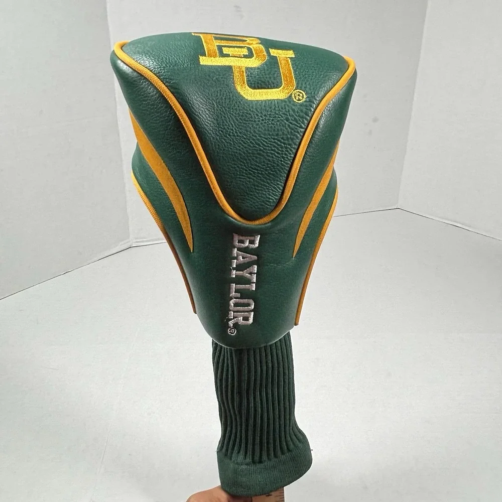 GOLF‎ TEXAS BAYLOR BEARS #1 DRIVER HEADCOVER NCAA BU Team Colors EUC