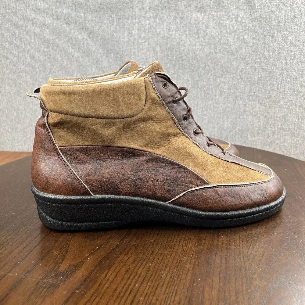 Arcopedico Elio Parodi Chukka Ankle Boots Men's 42 / 9 Brown‎ Suede Leather