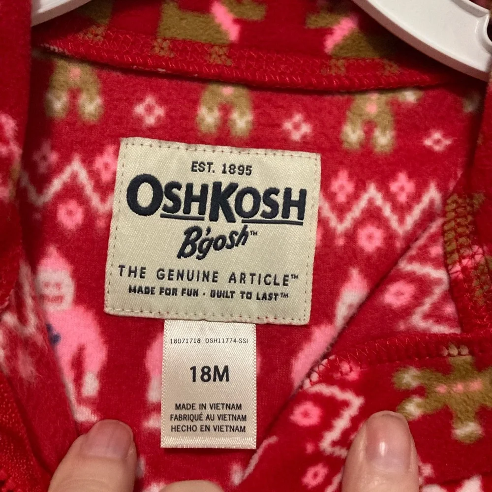 OshKosh Bgosh up when