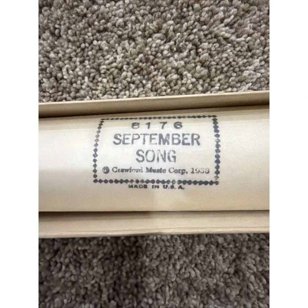 Vintage QRS,Imperial & International Player Piano Word Rolls. Lot Of 5. See Pocs