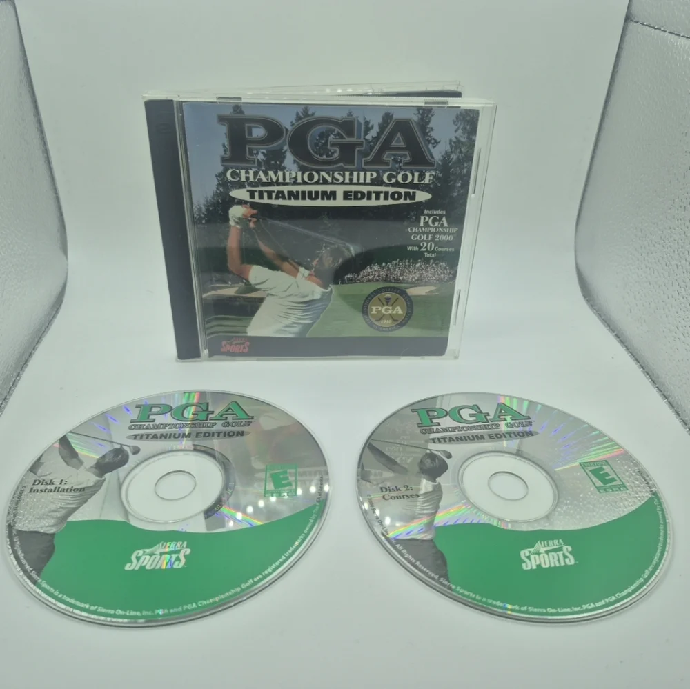 PGA Championship Golf Titanium Edition - 2 Disc - PC Videogame