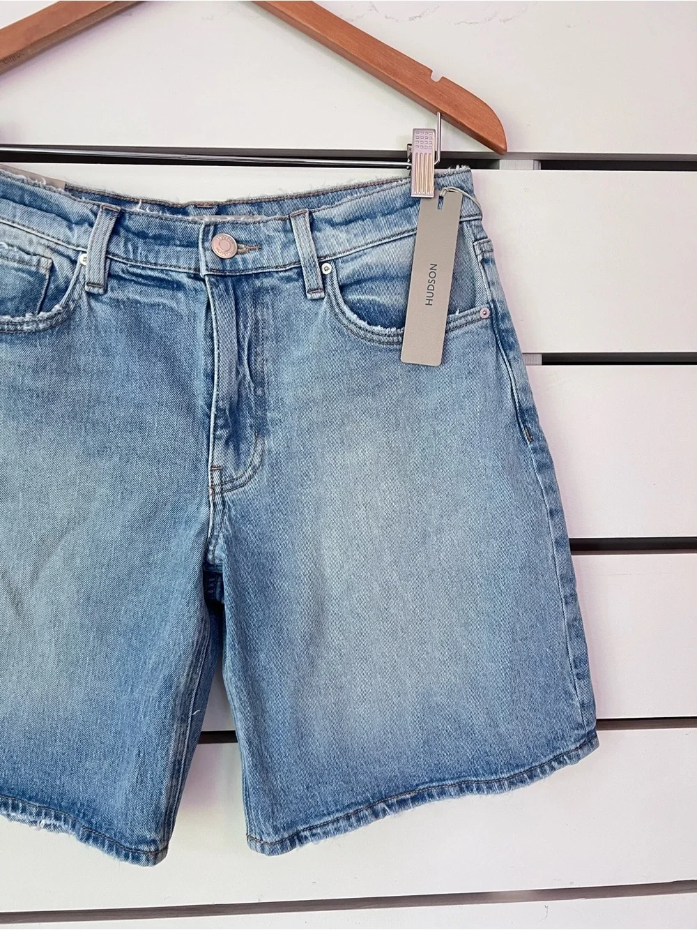NWT Hudson London Low-Rise Long Short