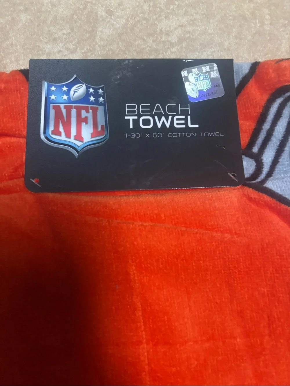 NFL official beach