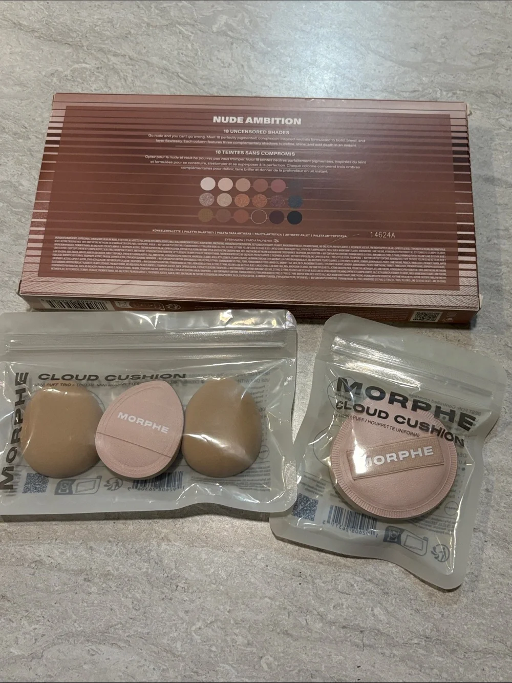Morphe bundle makeup