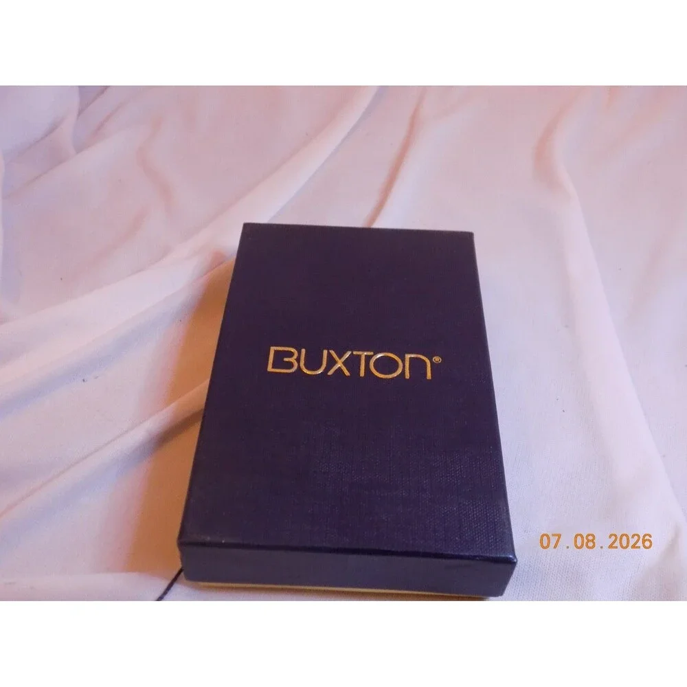 Brand New Buxton Genuine Leather Trifold Wallet, Brown