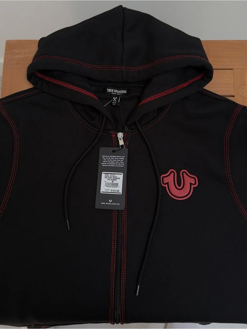 True Religion logo zip religion