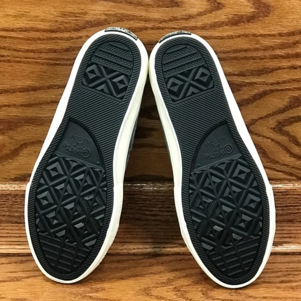 Converse One‎ Star Navy Blue Velvet Low Top Sneakers 660354C Size Junior 5.5