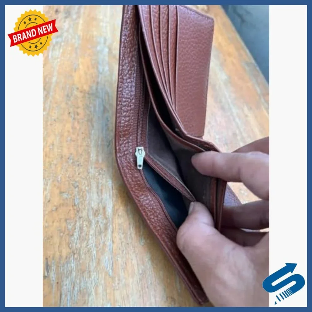 Genuine Alligator Bifold Wallet For Men, 6 Card Slots, Compact Design