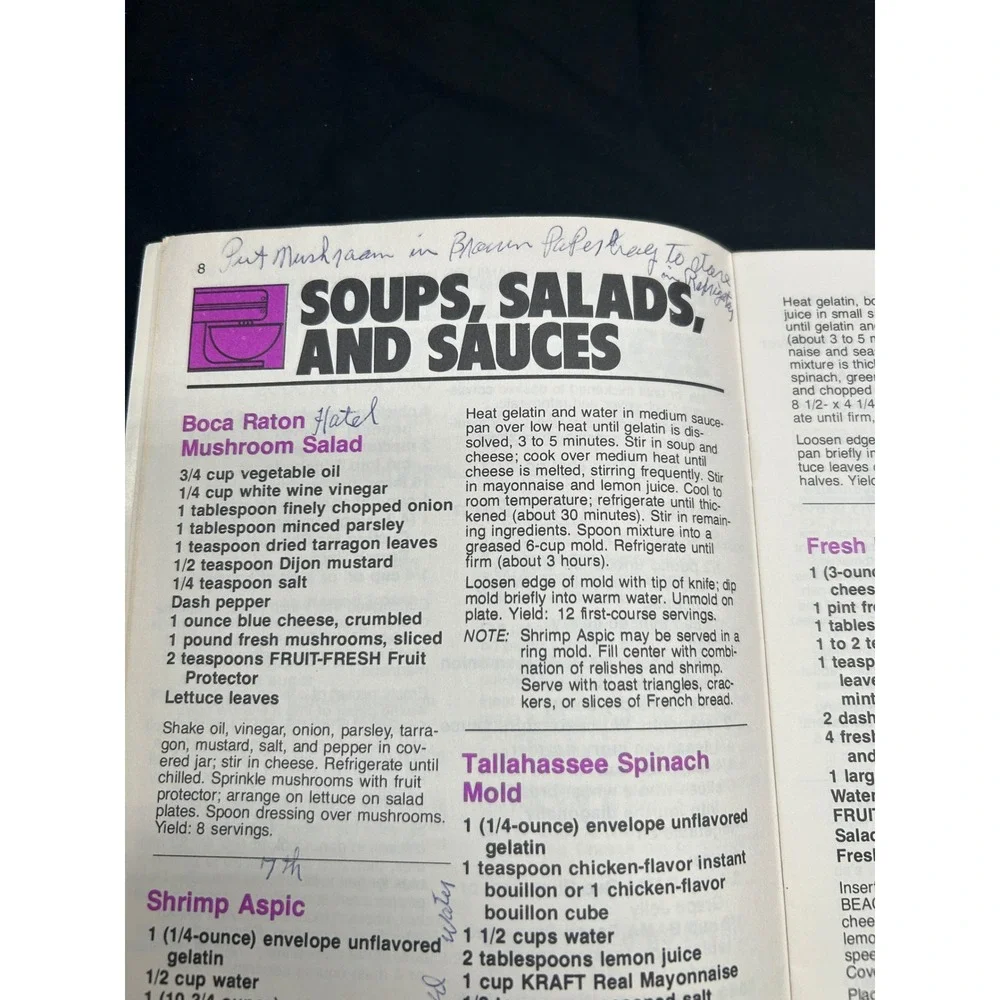 Progressive Farmer Southern Kitchens‎ Cooking School Fall 1980 Vintage Cookbook