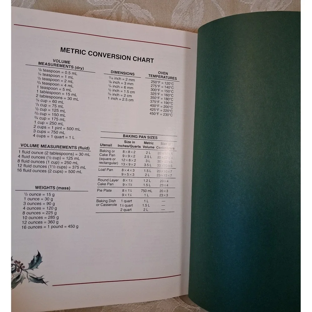 Treasury of Christmas Cookbook 500+ Holiday Recipes Hardcover 1997 Publications