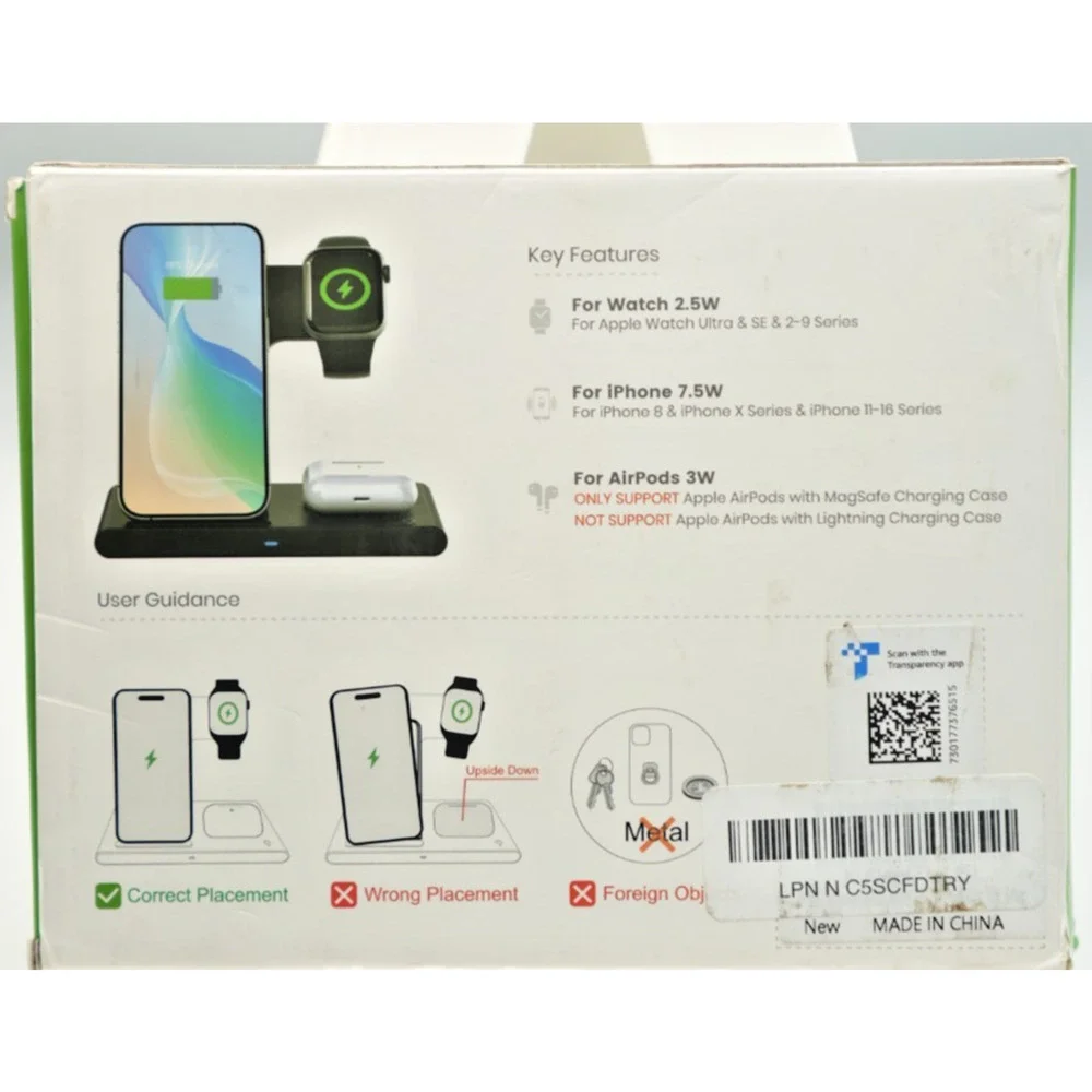 Unbranded wireless charging