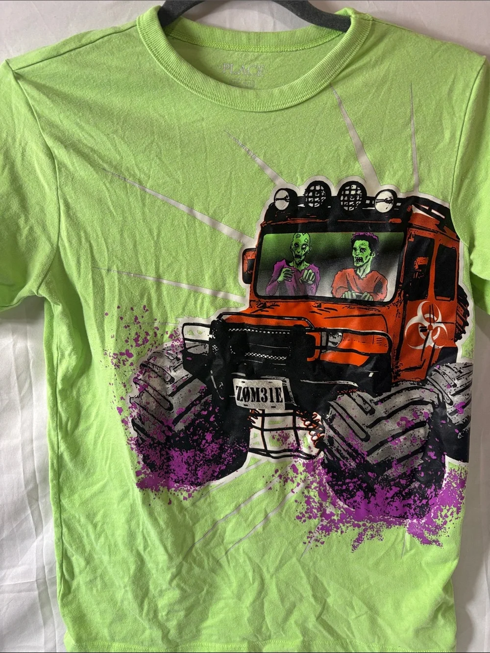 The Children's Place Blue 'Game Over' Graphic Tee with Controller Print