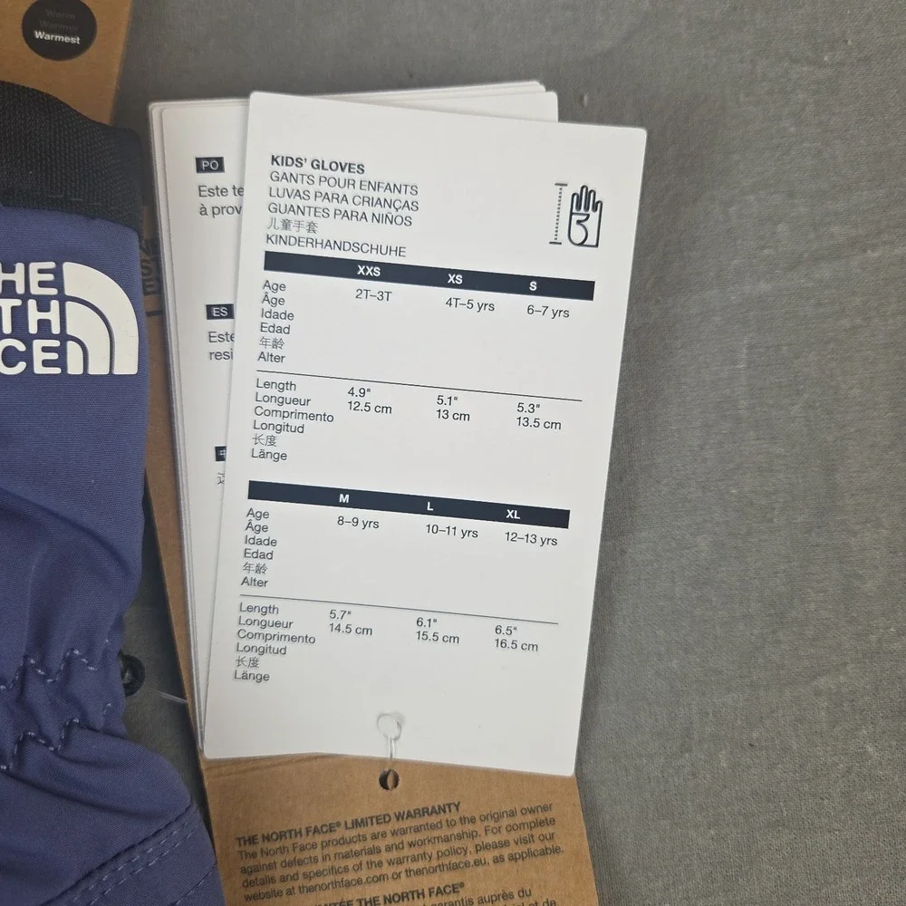The North Face new tags
