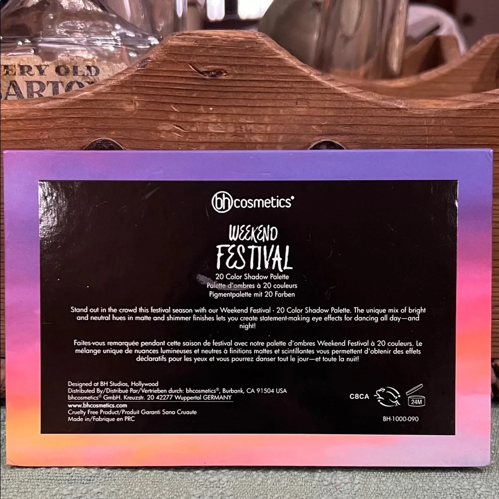 BH Cosmetics vibrant festival