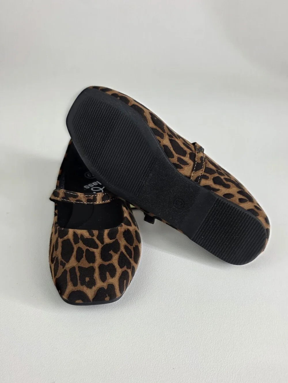Girls' Leopard Mary Jane Flats in Brown and Black!