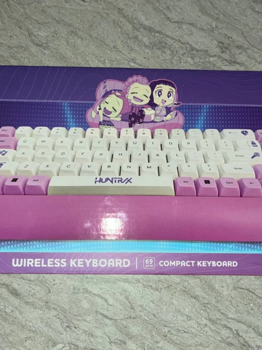 Kpop Demon Hunters Wireless Compact Keyboard - Brand New