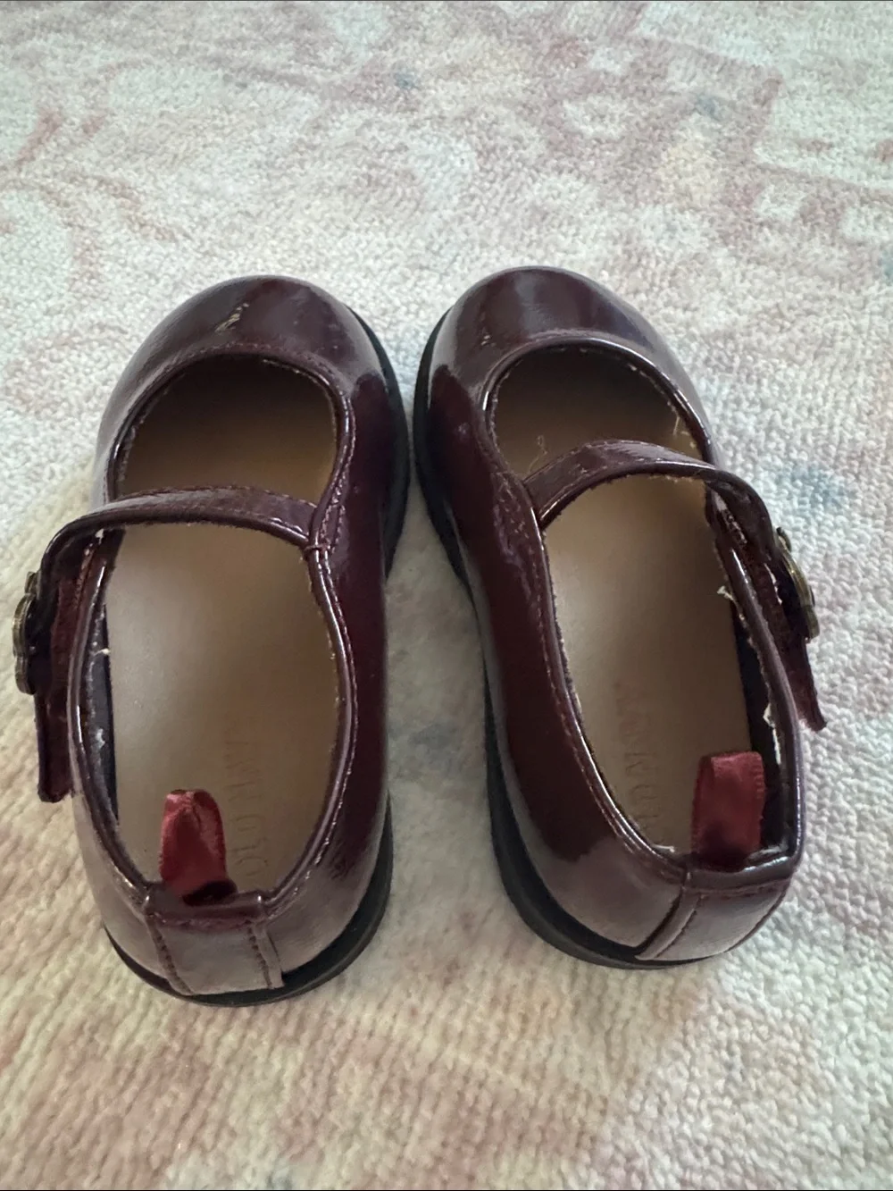 Old Navy shiny patent