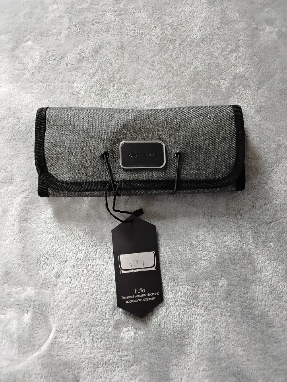 Folio Electronic Accessories Organizer - Grey