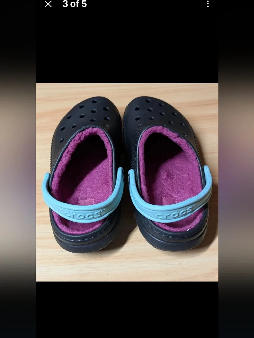 CROCS black pair