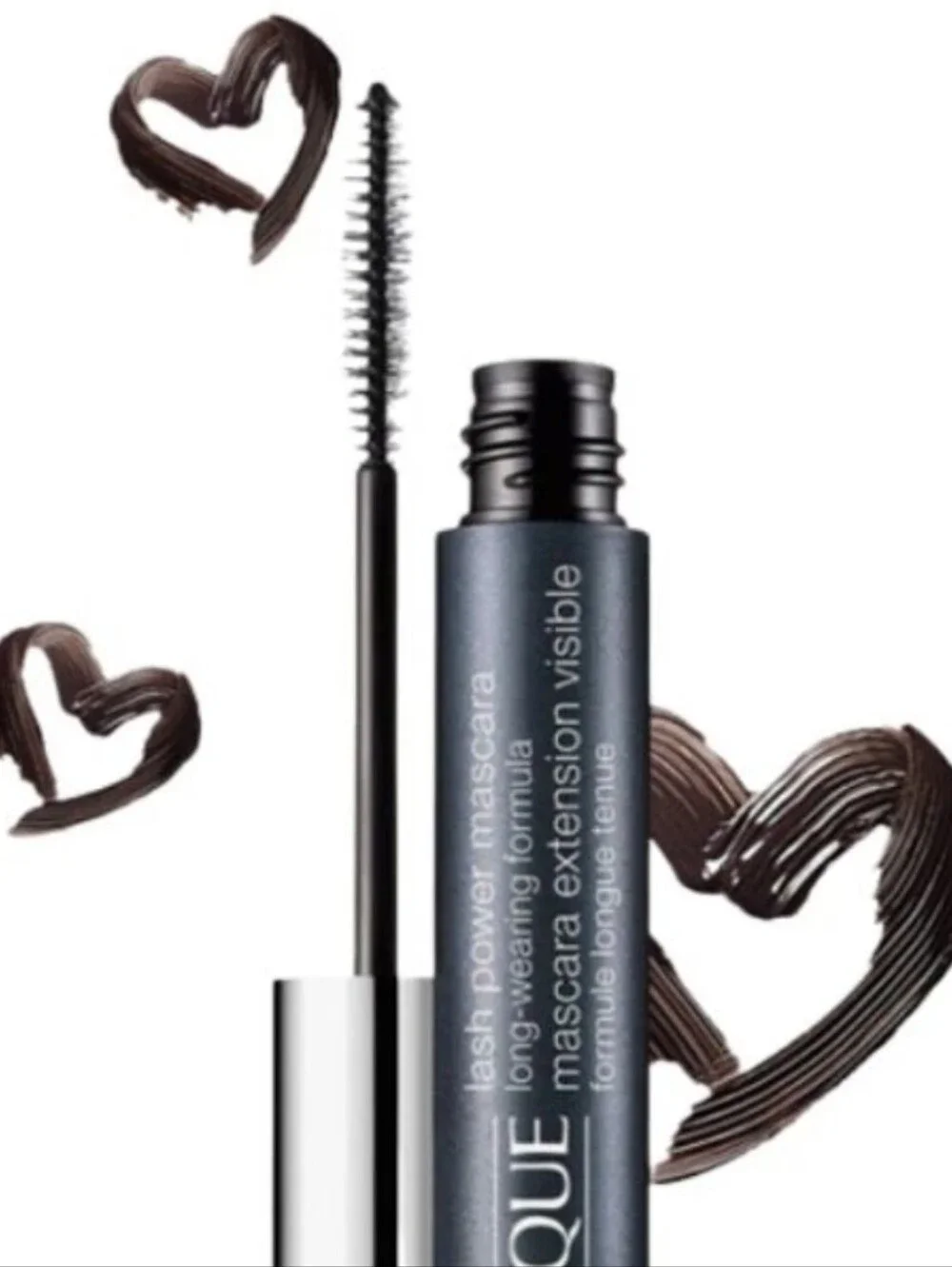 NIB Clinique Lash Power Mascara Long Wearing Formula 04 DARK CHOCOLATE 0.21 oz