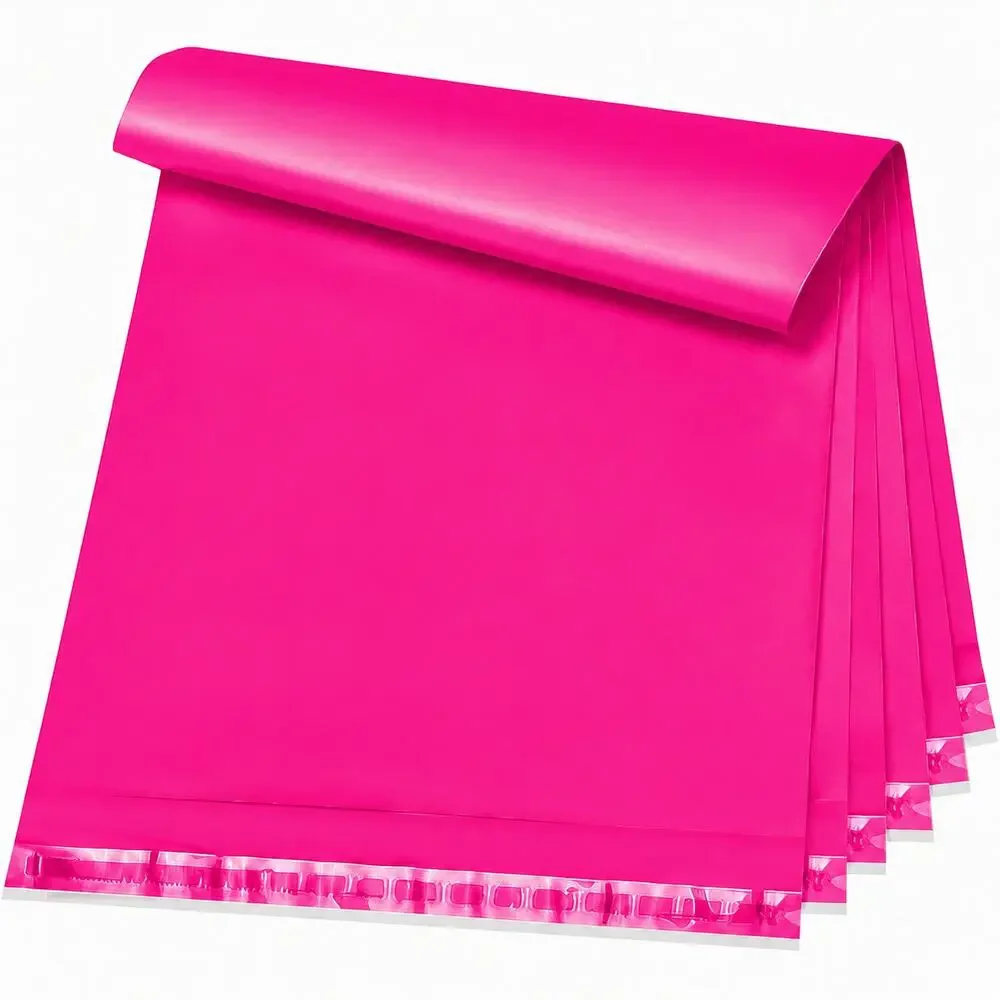 POLYMAILERS PINK SHIPPING BAGS (50 PACK) 10