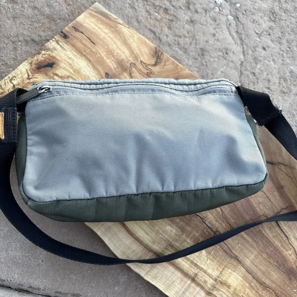 Tumi black quilted