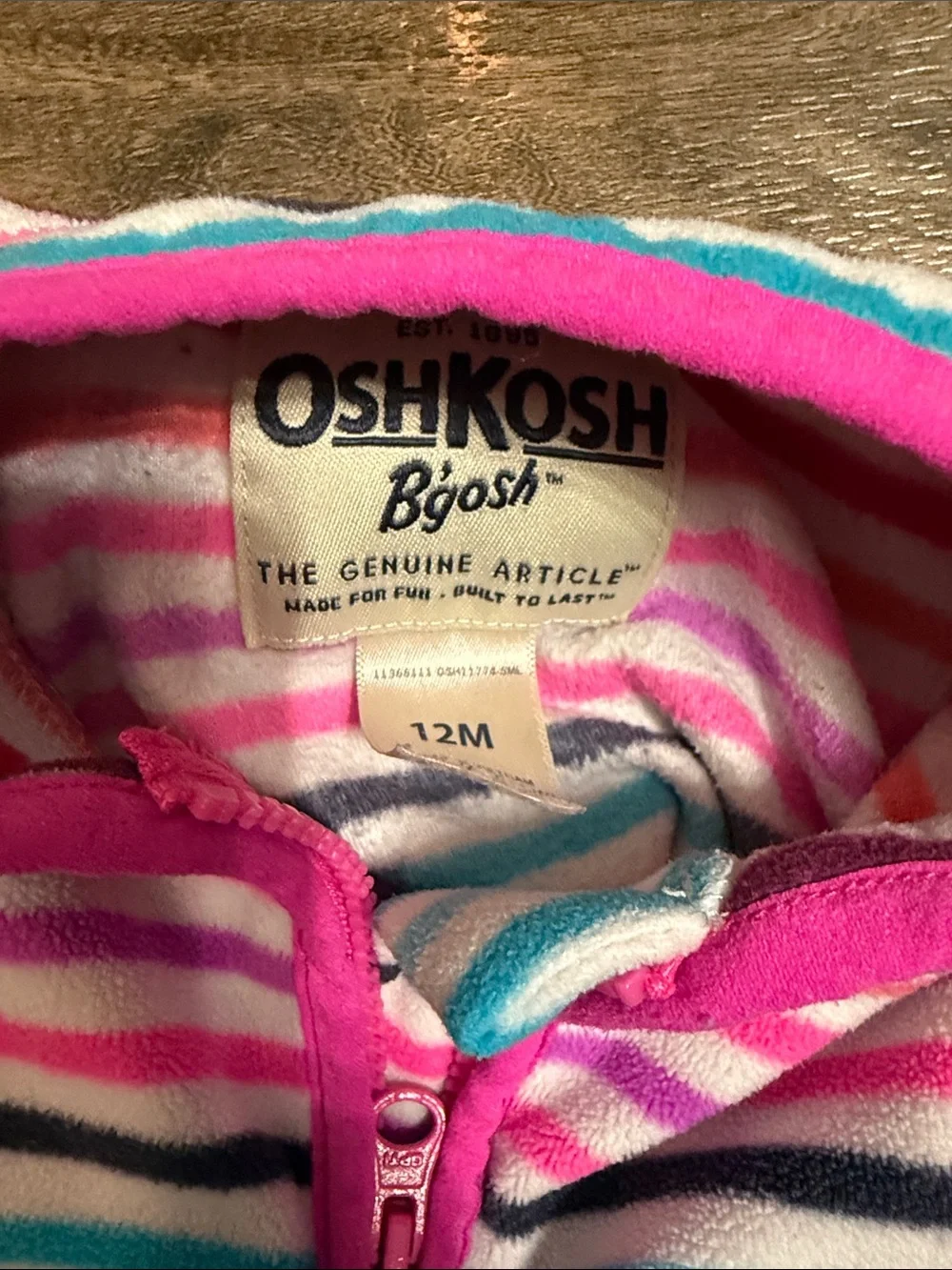 OshKosh Bgosh colors striped pullover