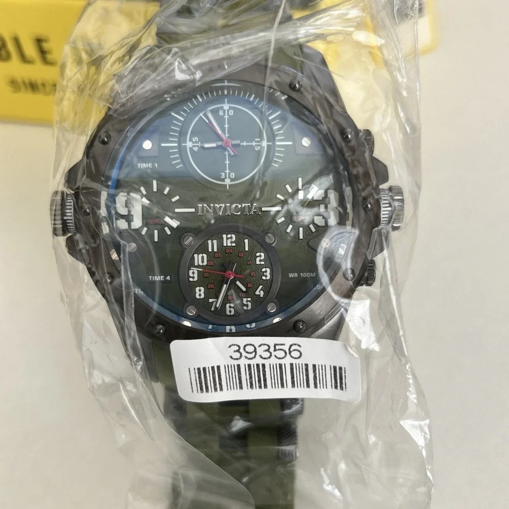 Invicta Coalition Forces Men's 50mm Chronograph Military Watch 39356 MSRP $1,095