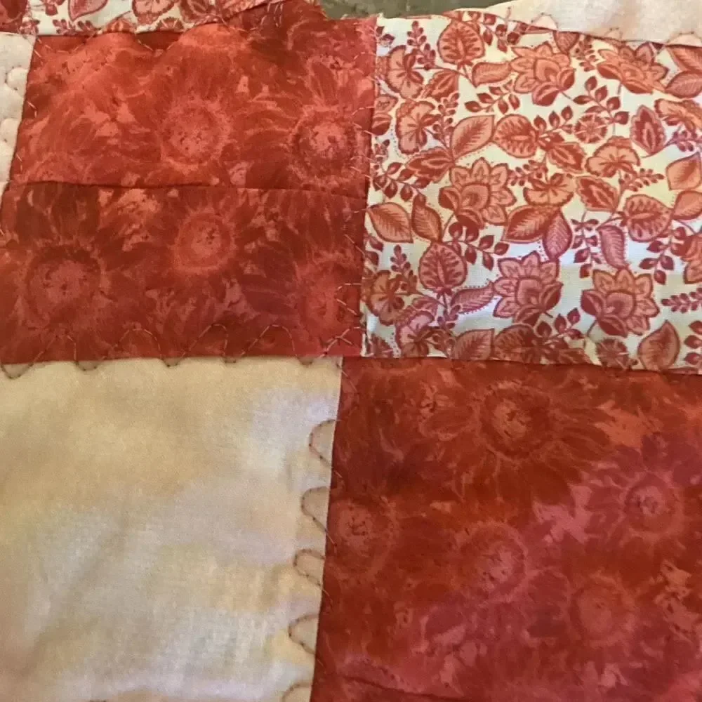NWOT. Hand Crafted Quilted Reversible Baby Bib. $12 ea. or 3/$25