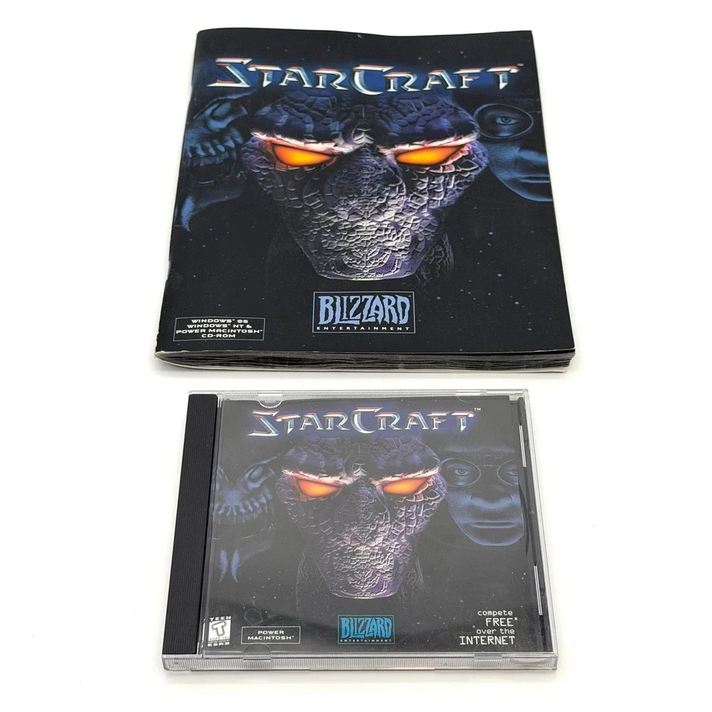 StarCraft Mac Big Box 1998 Power‎ Macintosh Complete Blizzard Entertainment