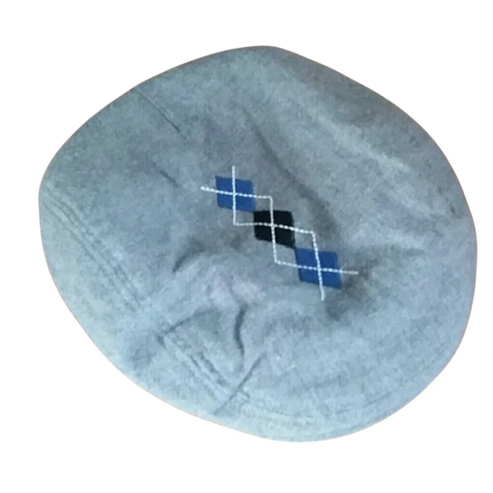 Koala Kids Grey Argyle Newsboy Boy's‎ Hat 3T/4T