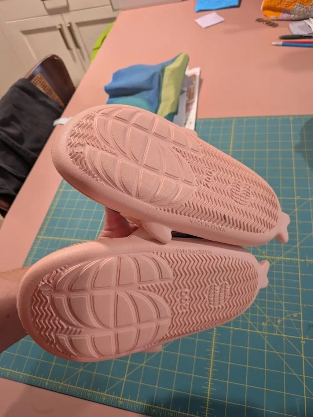 Cloud Slides baby pink