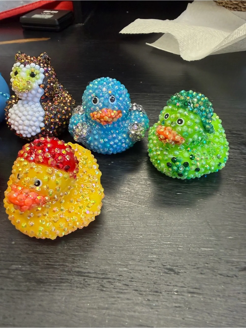 Bedazzled rubber duck lot