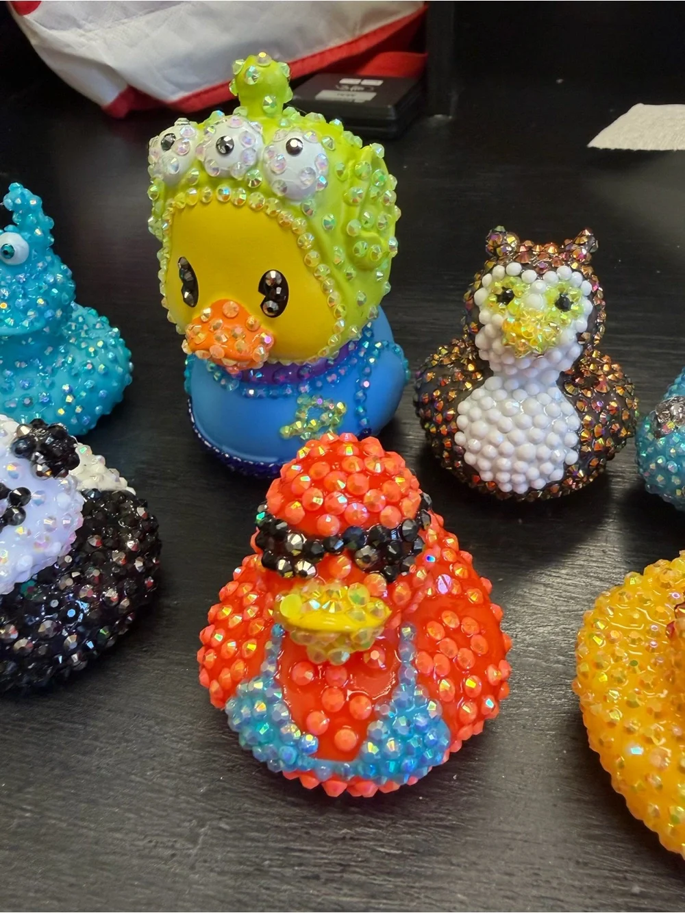 Bedazzled rubber duck lot