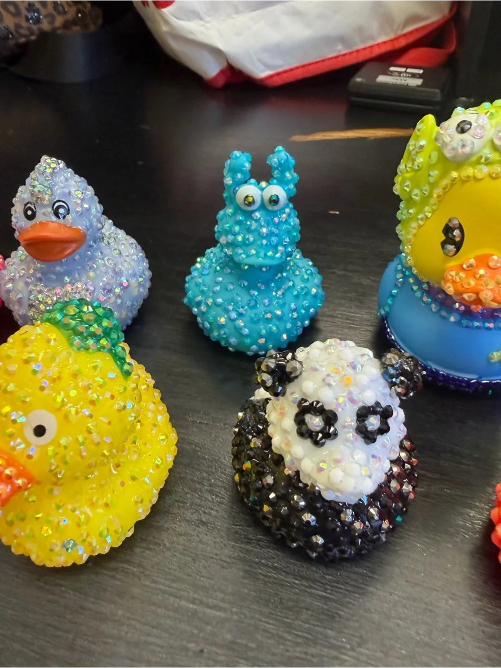 Bedazzled rubber duck lot