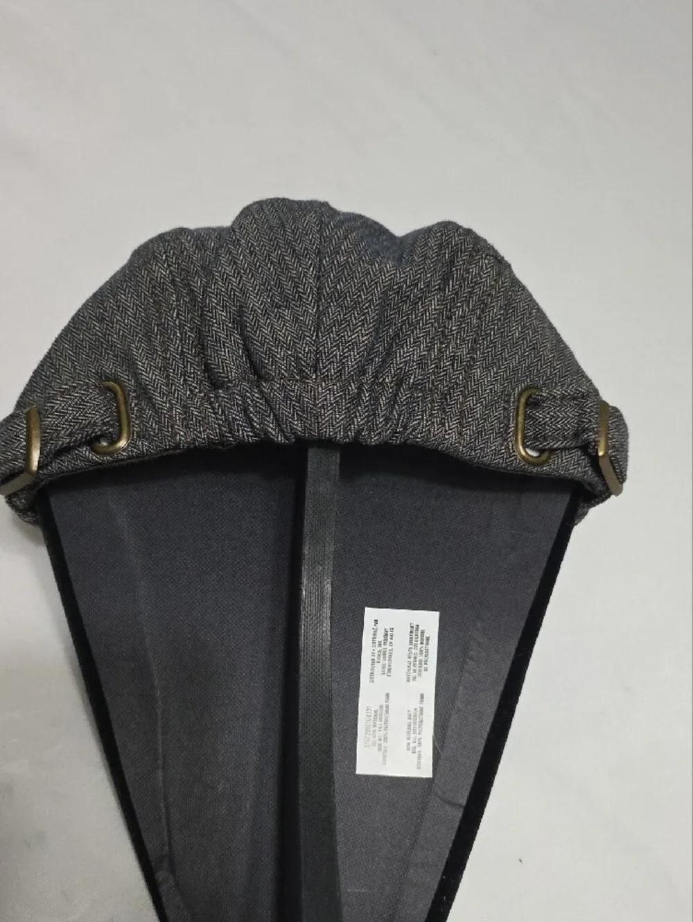 Baby Gap Toddler Gray Herringbone Newsboy Cap XS/S