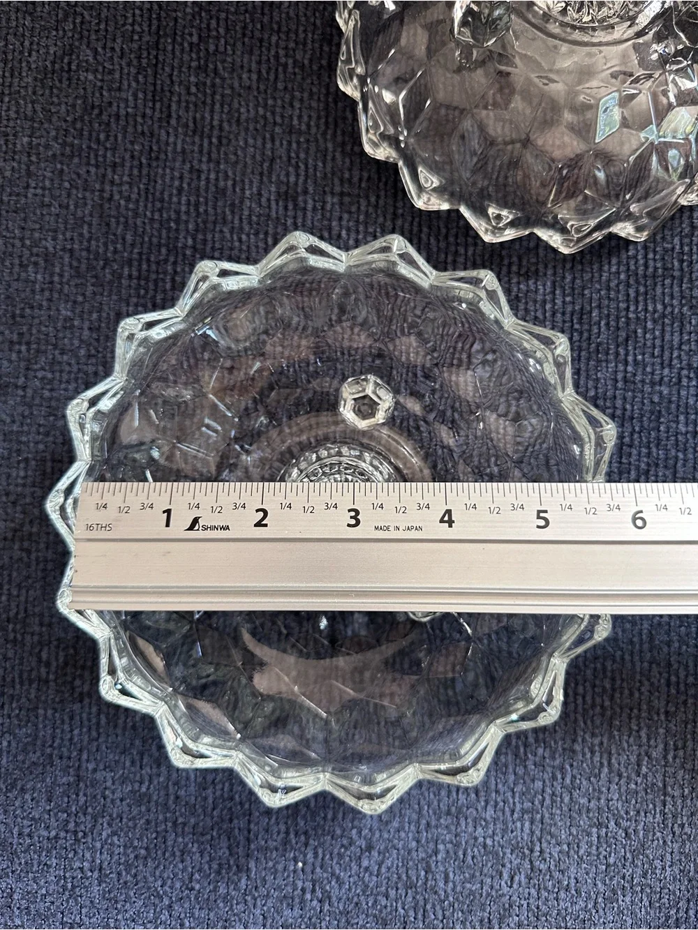 Fostoria pair vintage